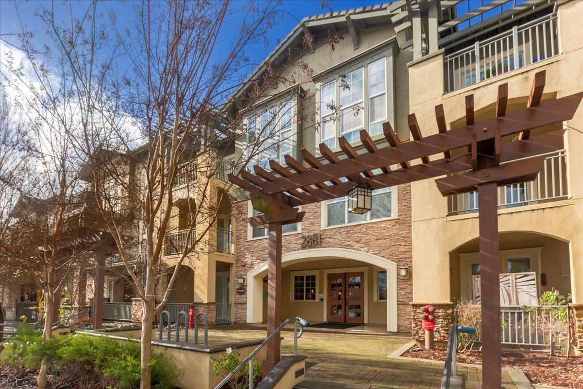 2881 Meridian Avenue, Unit 108 San Jose, CA 95124 - Photo 3 of 41 a front view of a building with street view