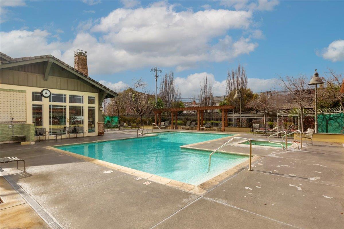 2881 Meridian Avenue, Unit 108 San Jose, CA 95124 - Photo 37 of 41 a view of a house with swimming pool and sitting area
