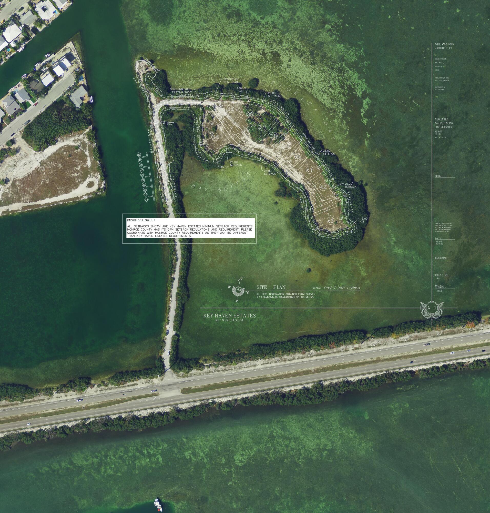 1 Seppala Way Key West, FL 33040 - Photo 5 of 21 Enchanted Isl Site Layout with Aerial Im