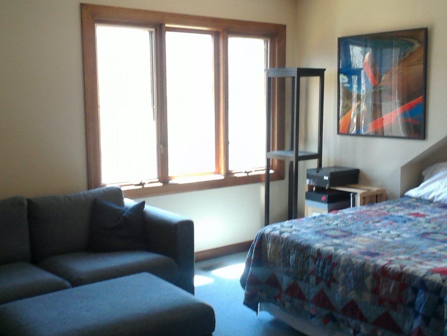 1201 Turicum Road Lake Forest, IL 60045 - Photo 15 of 20 a bedroom with a bed couch and a window