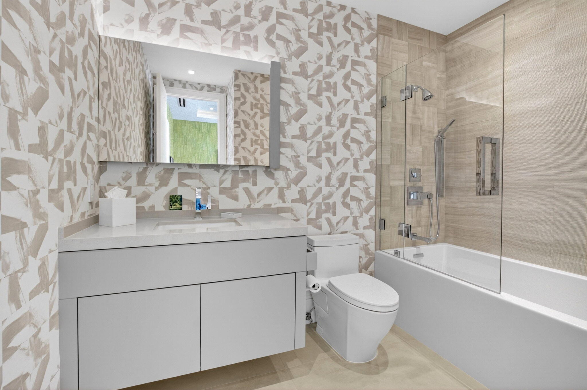 6960 Lake Estates Court Boca Raton, FL 33496 - Photo 37 of 58 a bathroom with a sink toilet and shower