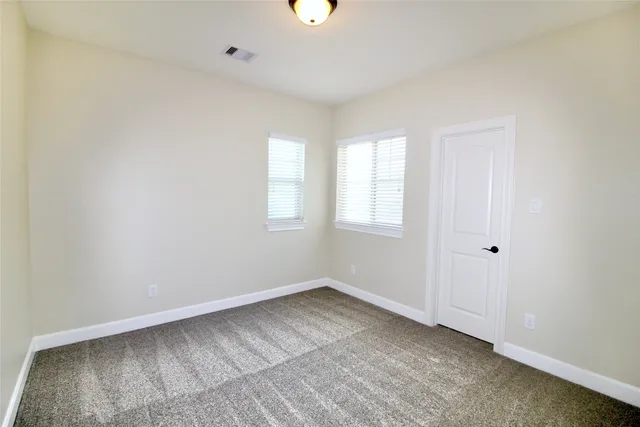 a view of a livingroom with a window