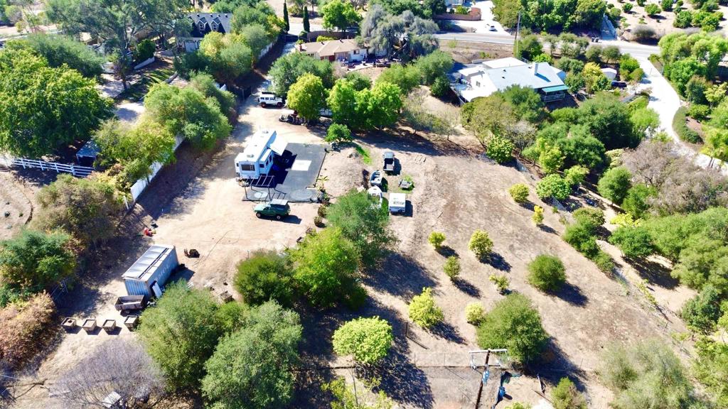 0 Olive Hill Road Fallbrook, CA 92028 - Photo 17 of 40 an aerial view of a house with a yard and garden