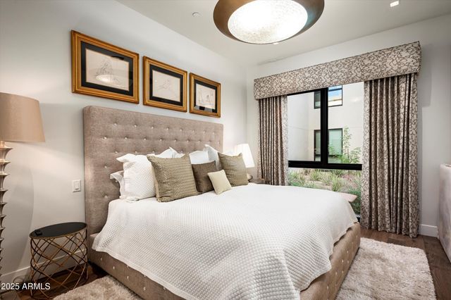 a balcony with furniture and outdoor view