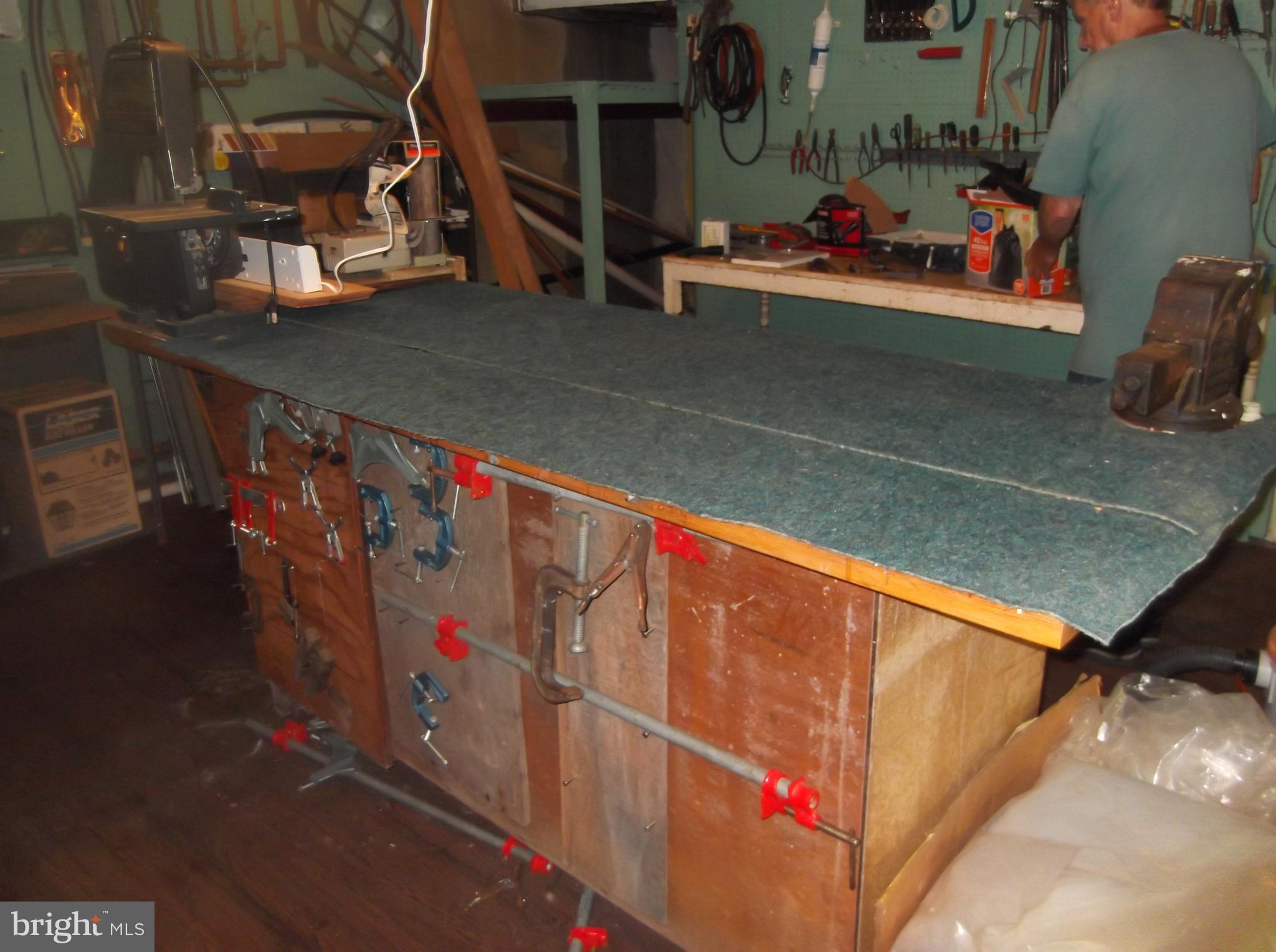 2455 Park Road Warrington, PA 18976 - Photo 40 of 47 Work Bench Back Side