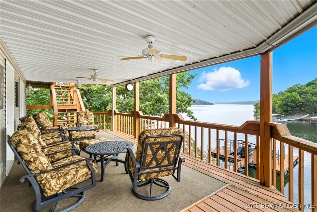 112 Pelican View Lane Roach, MO 65787 - Photo 52 of 68 Lower level covered deck