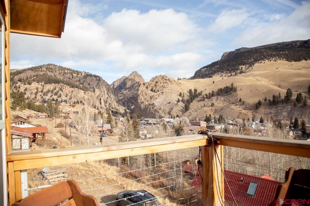 301 West 3rd Street Creede, CO 81130 - Photo 14 of 17 a view of a city from a balcony