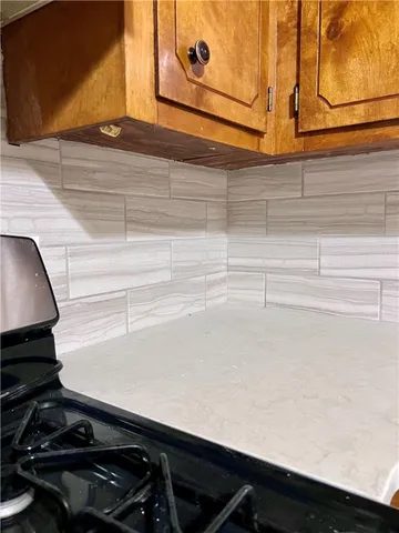 a close up of a stove top oven sitting on a counter