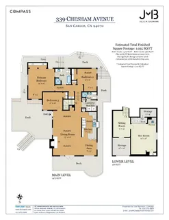 $1,888,000 | 339 Chesham Avenue, San Carlos, CA 94070