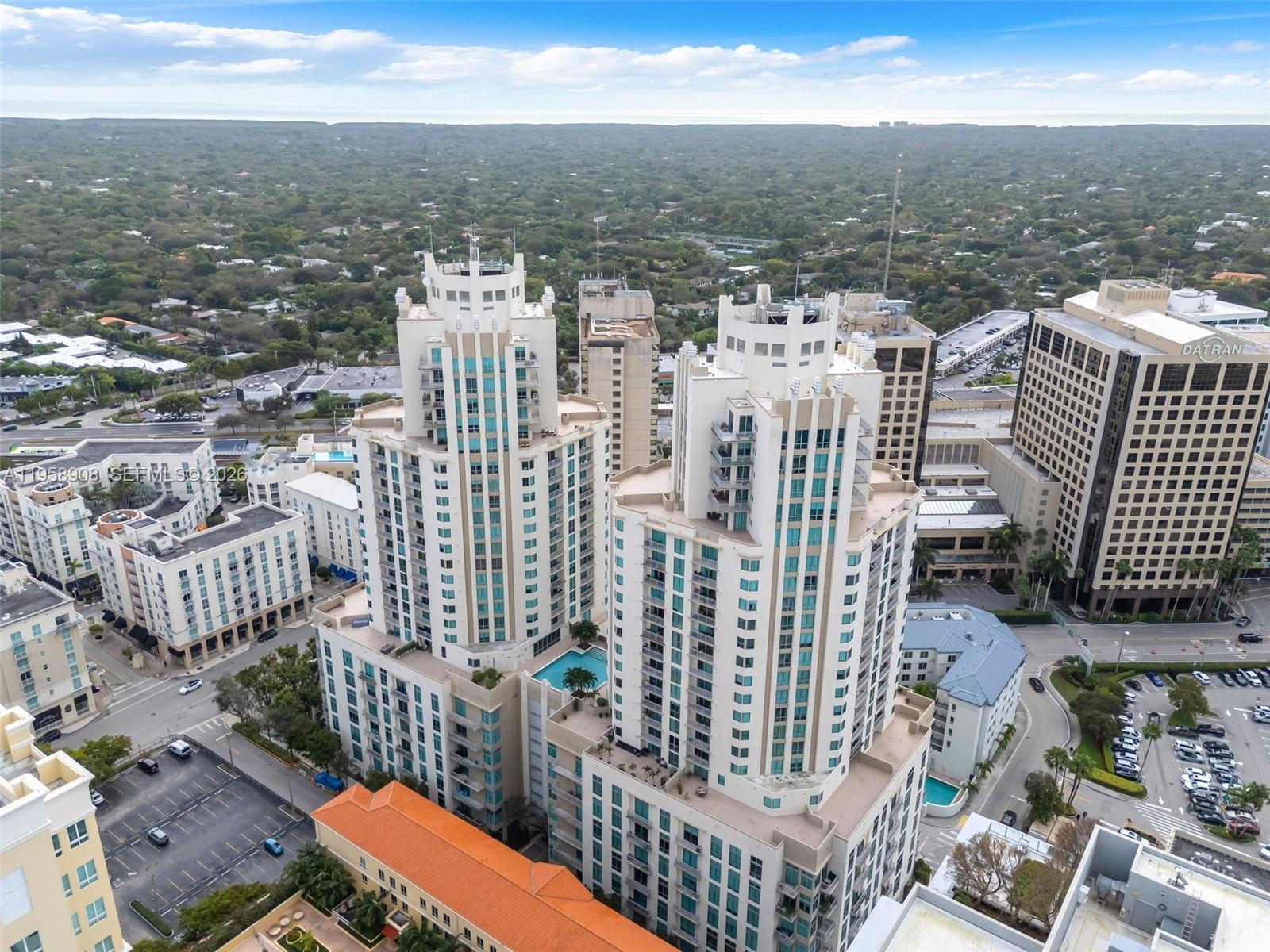 9066 Southwest 73rd Court, Unit 908 Miami, FL 33156 - Photo 40 of 46 a view of city with balcony