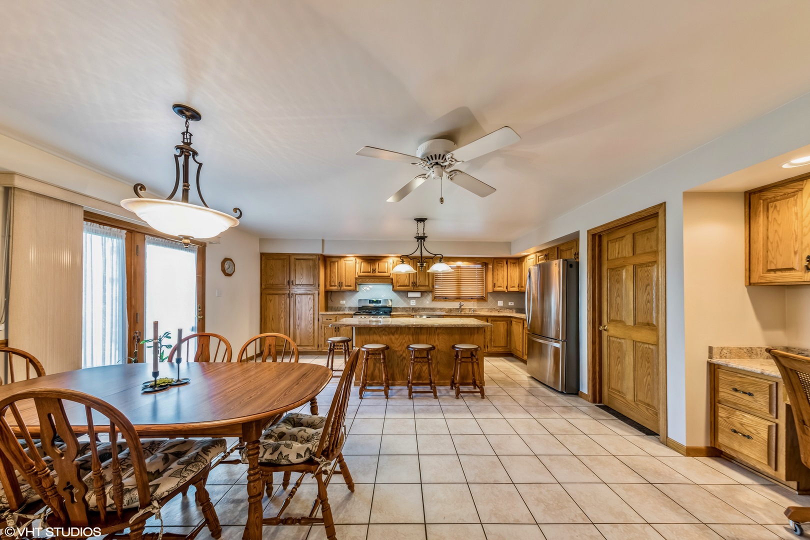 29756 South State Line Road Beecher, IL 60401 - Photo 11 of 29 a view of a dining room with furniture window and outside view