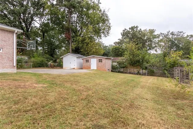 a view of outdoor space and yard