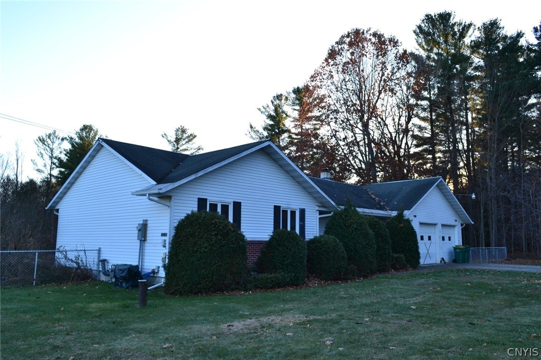 22925 Duffy Road Le Ray, NY 13601 - Photo 4 of 34 Fall Image - the X on garage door was part of a Ha