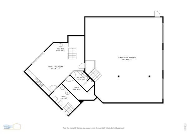 a picture of a room with a white wall and a white wall