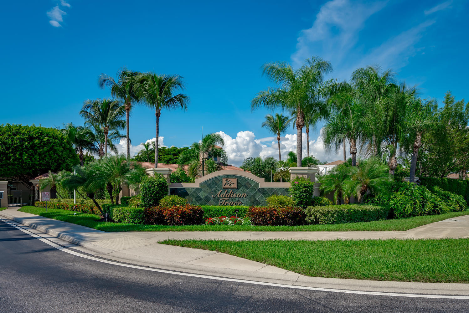 16075 Sims Road, Unit B202 Delray Beach, FL 33484 - Photo 42 of 46 Addison Trace Entry Sign