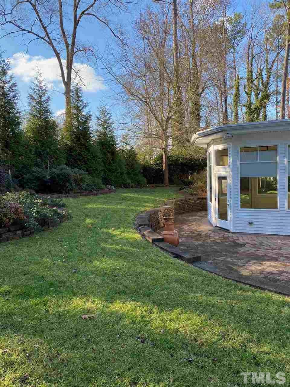 1001 Rutgers Court Raleigh, NC 27609 - Photo 13 of 14 a view of a house with a yard