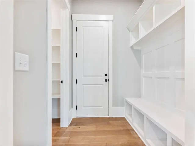 a view of bathroom with shower