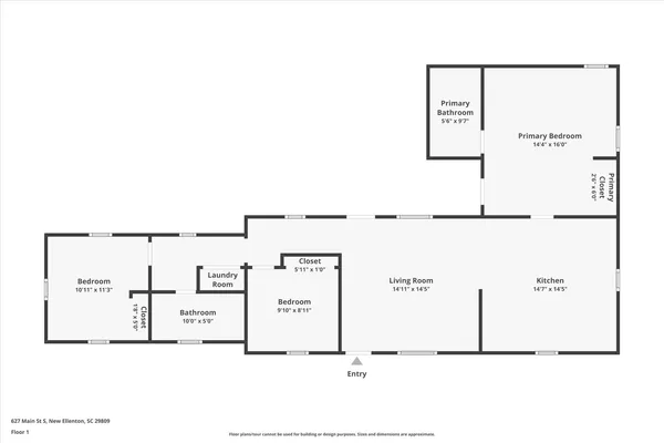 $244,900 | 627 Main Street, New Ellenton, SC 29809