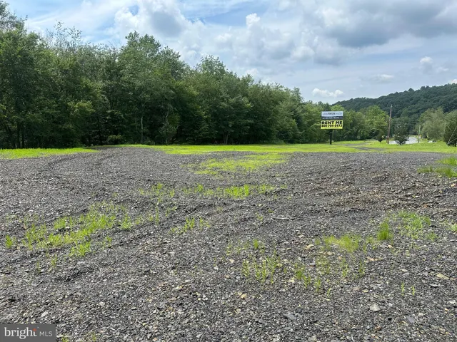 a view of outdoor space with deck and trees