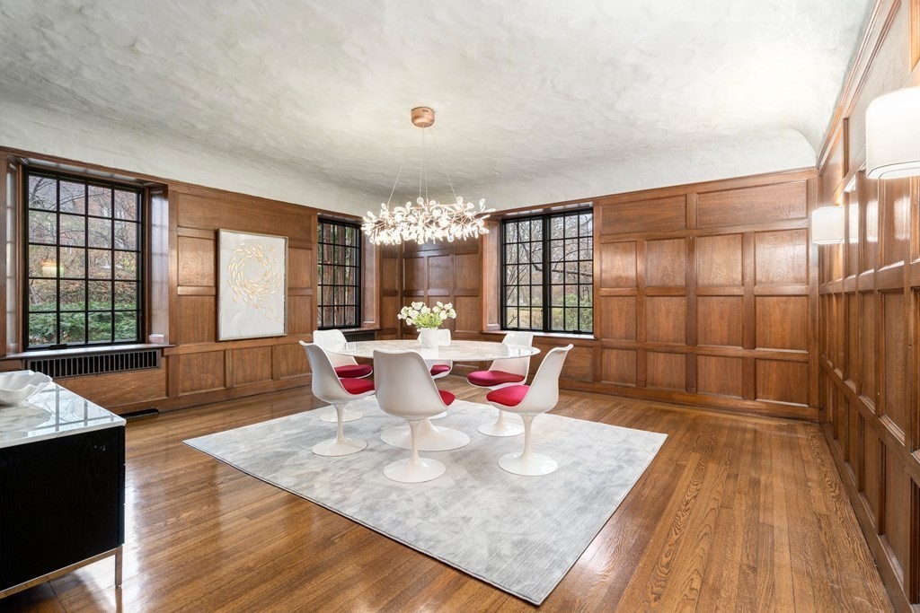 9 Penniman Road Brookline, MA 02445 - Photo 5 of 35 a living room with furniture and a large window