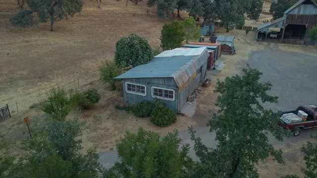 a house view with a outdoor space