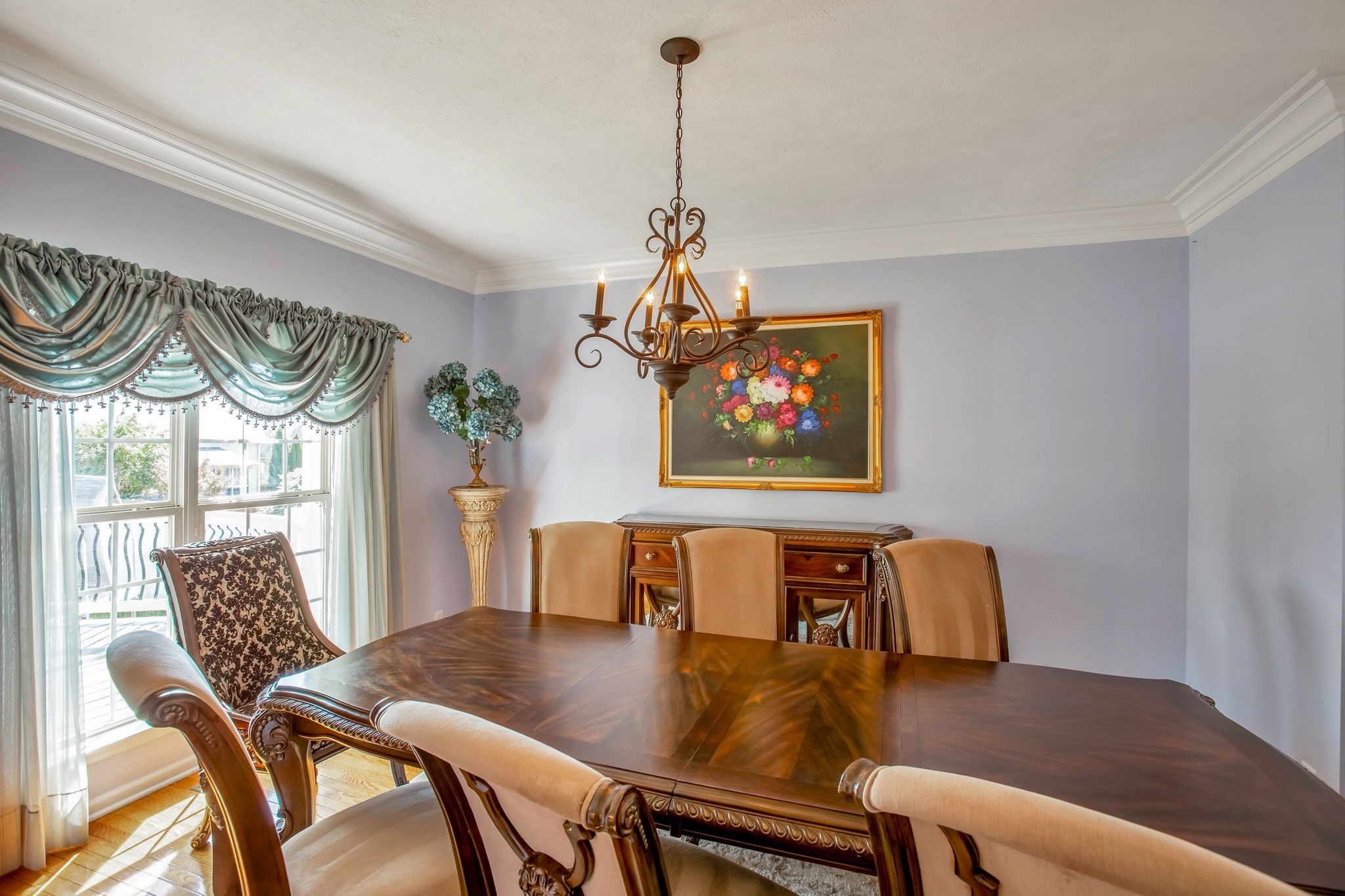 7344 Campton Road Nashville, TN 37211 - Photo 3 of 18 a view of a dining room with furniture window and wooden floor
