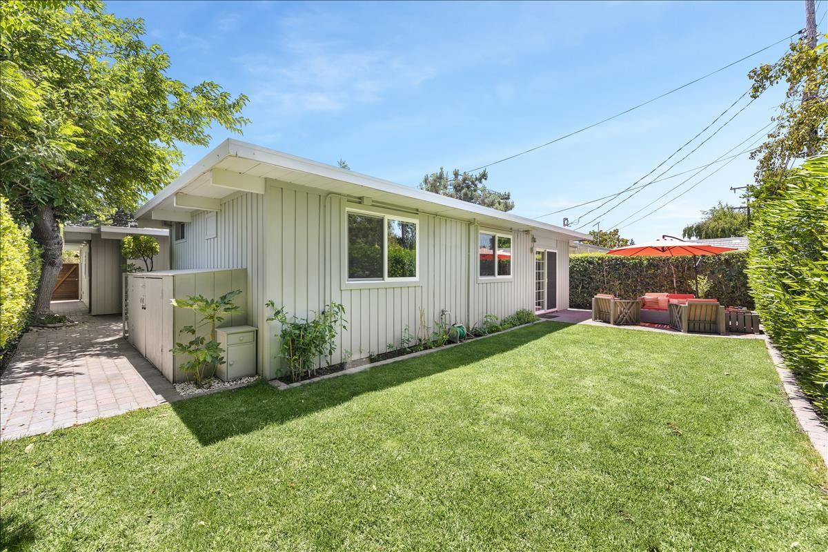 524 Thompson Avenue Mountain View, CA 94043 - Photo 30 of 34 a view of a house with backyard and garden
