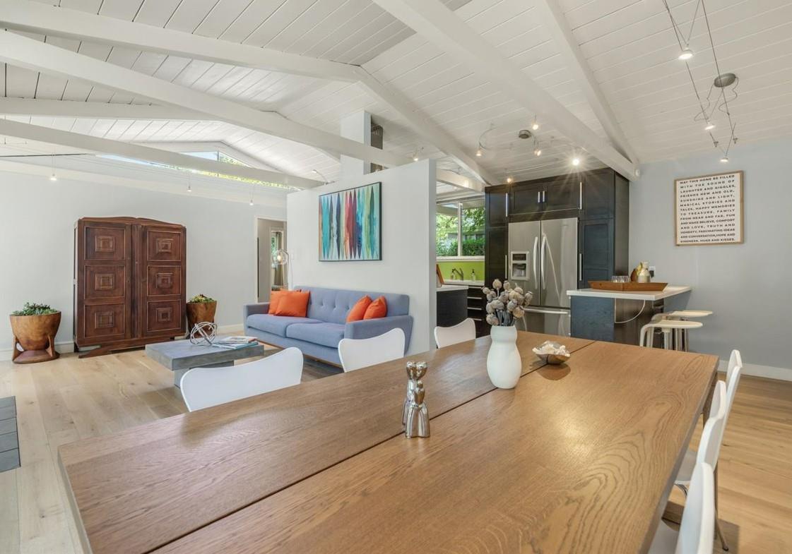 524 Thompson Avenue Mountain View, CA 94043 - Photo 8 of 34 a living room with furniture and wooden floor