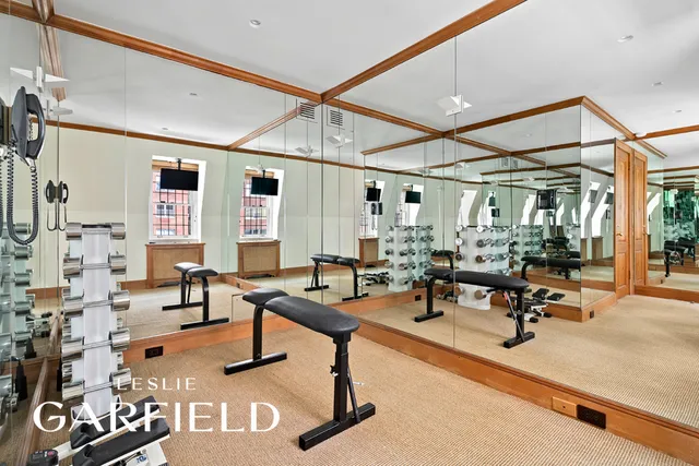 a very nice looking room with a black white checkered floor