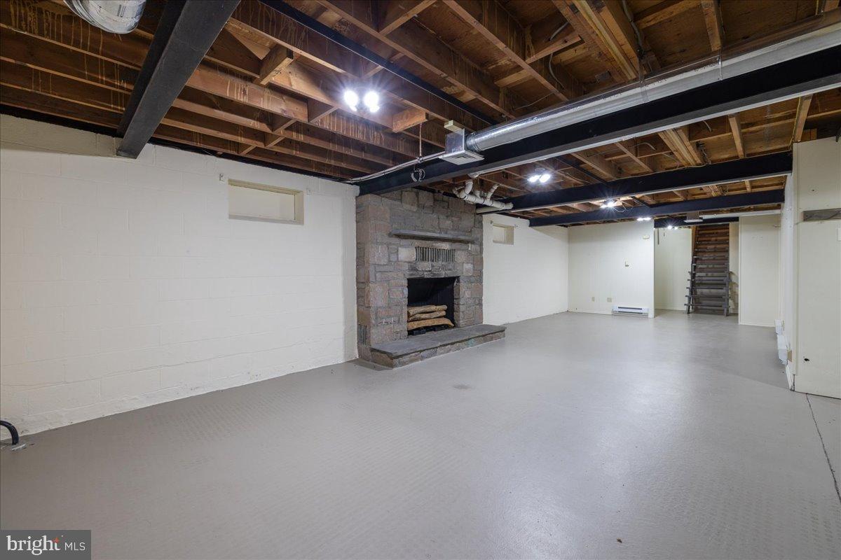 563 Deep Run Road Perkasie, PA 18944 - Photo 15 of 61 Spacious basement with rustic charm.