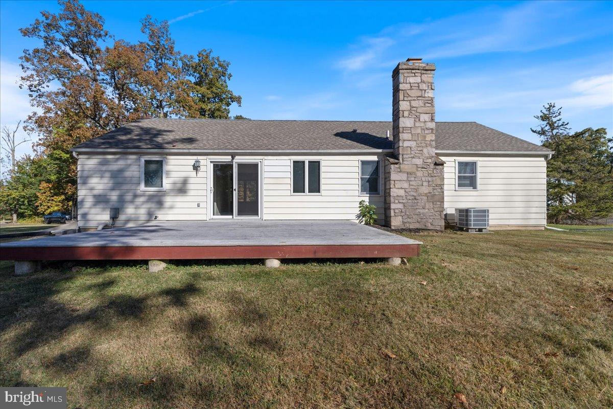 563 Deep Run Road Perkasie, PA 18944 - Photo 26 of 61 a front view of a house with a garden and yard