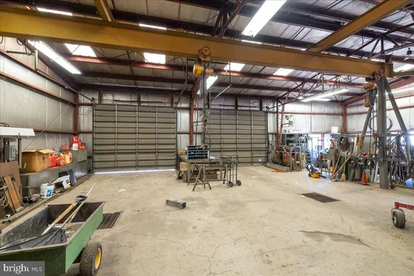 a view of a storage room with a lot of stuff