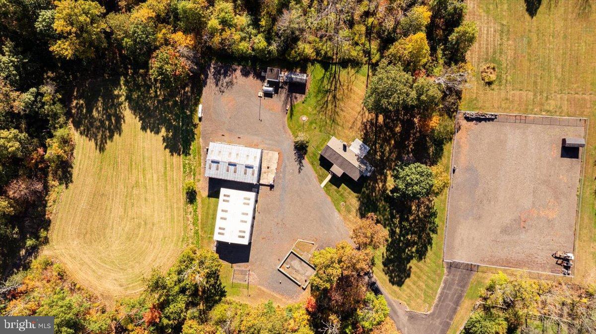 563 Deep Run Road Perkasie, PA 18944 - Photo 44 of 61 an aerial view of a house with a yard