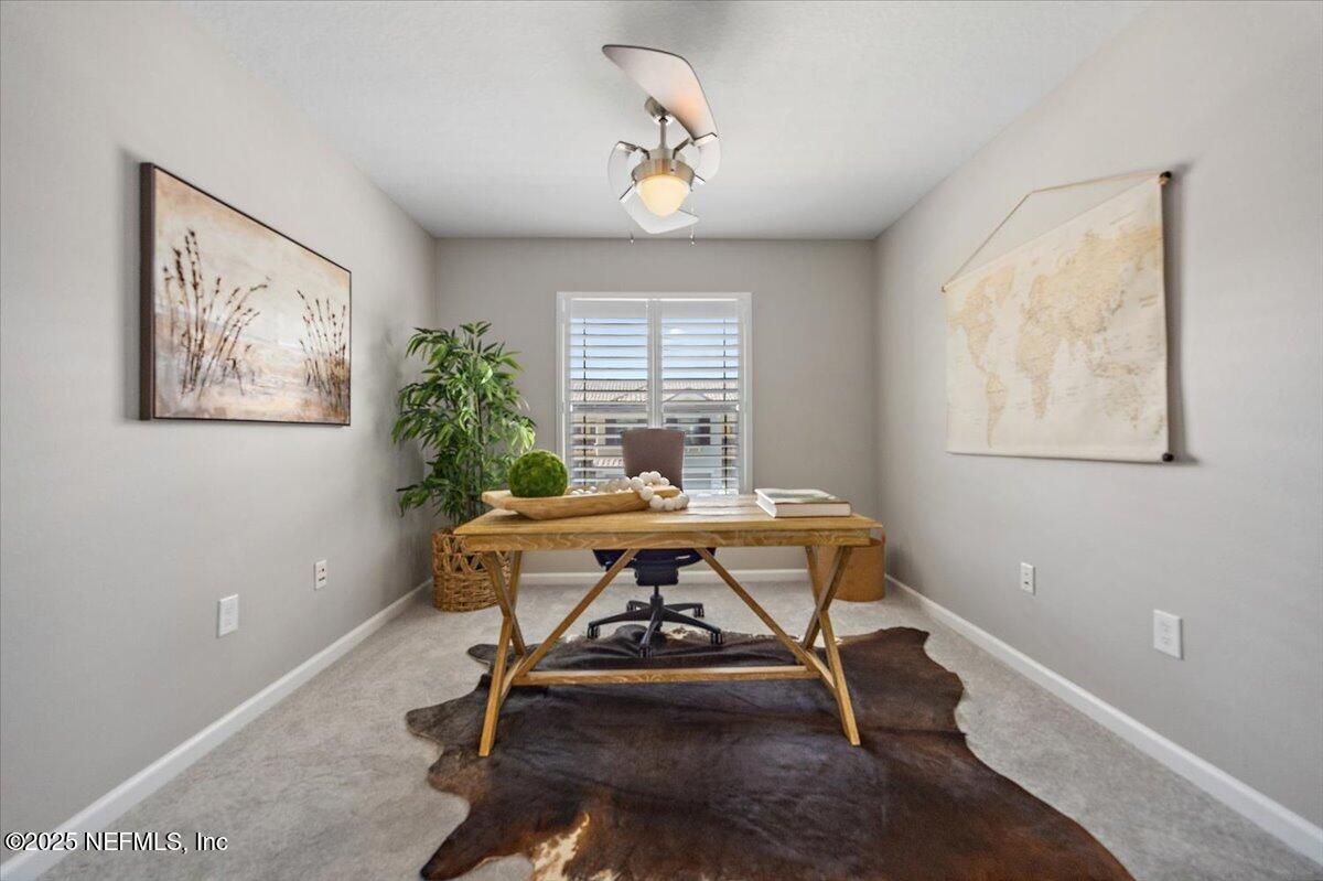 86 Fawn Gully Lane, Unit D Ponte Vedra, FL 32081 - Photo 21 of 29 a view of a workspace with furniture