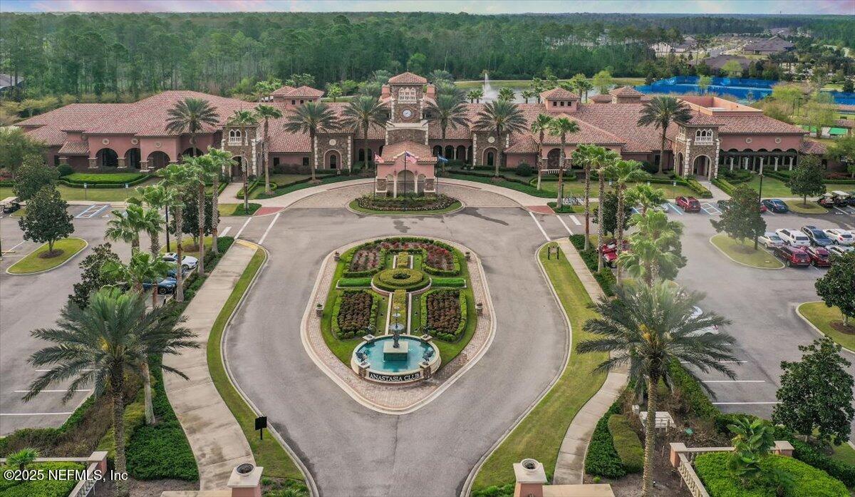 86 Fawn Gully Lane, Unit D Ponte Vedra, FL 32081 - Photo 25 of 29 an aerial view of a house with a swimming pool and outdoor space