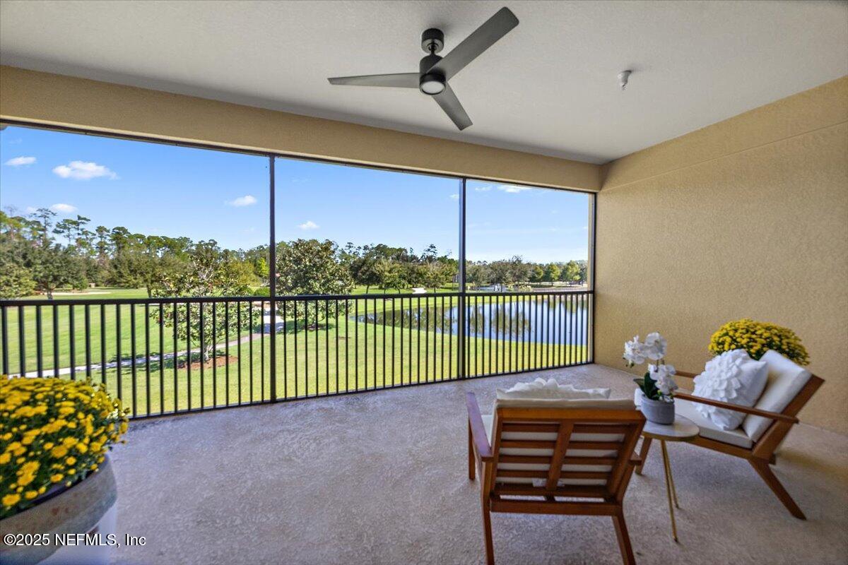 86 Fawn Gully Lane, Unit D Ponte Vedra, FL 32081 - Photo 8 of 29 a view of a two chair in the balcony