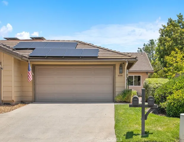 front view of house with a yard