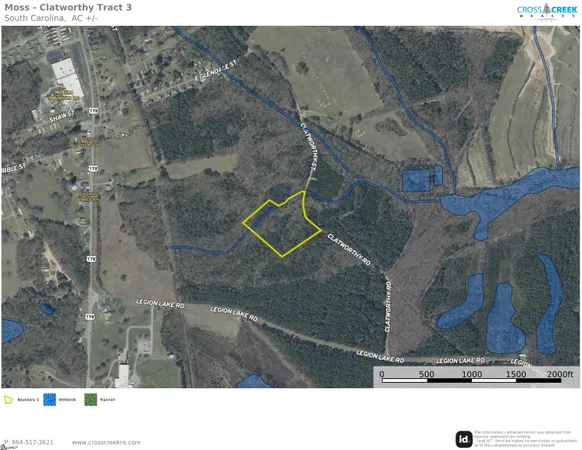 $119,500 | 0 Clatworthy Road, Honea Path, SC 29654