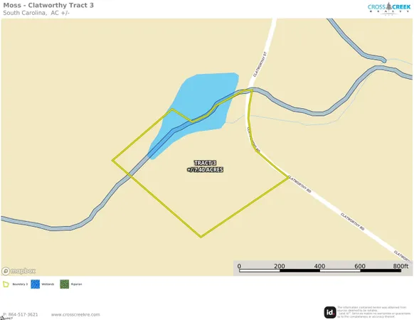 $119,500 | 0 Clatworthy Road, Honea Path, SC 29654