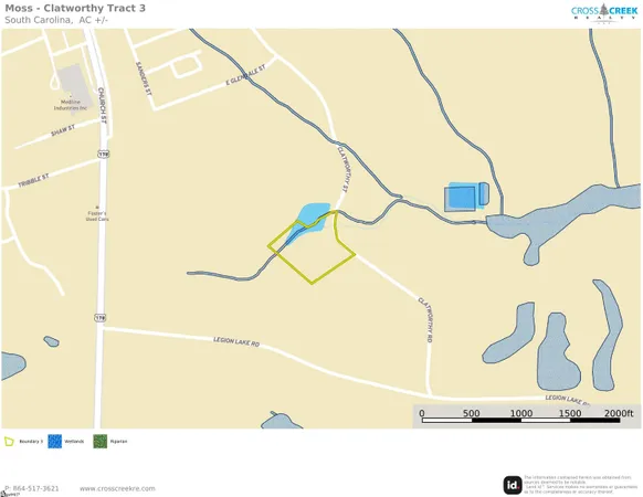 $119,500 | 0 Clatworthy Road, Honea Path, SC 29654