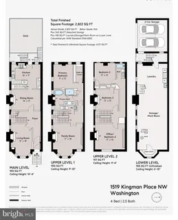 $2,250,000 | 1519 Kingman Place Northwest, Washington, DC 20005