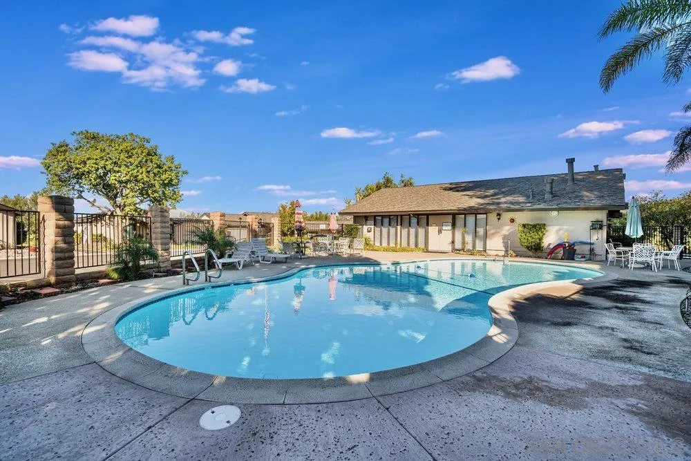 749 Nob Circle Vista, CA 92084 - Photo 21 of 23 a view of a swimming pool with a patio
