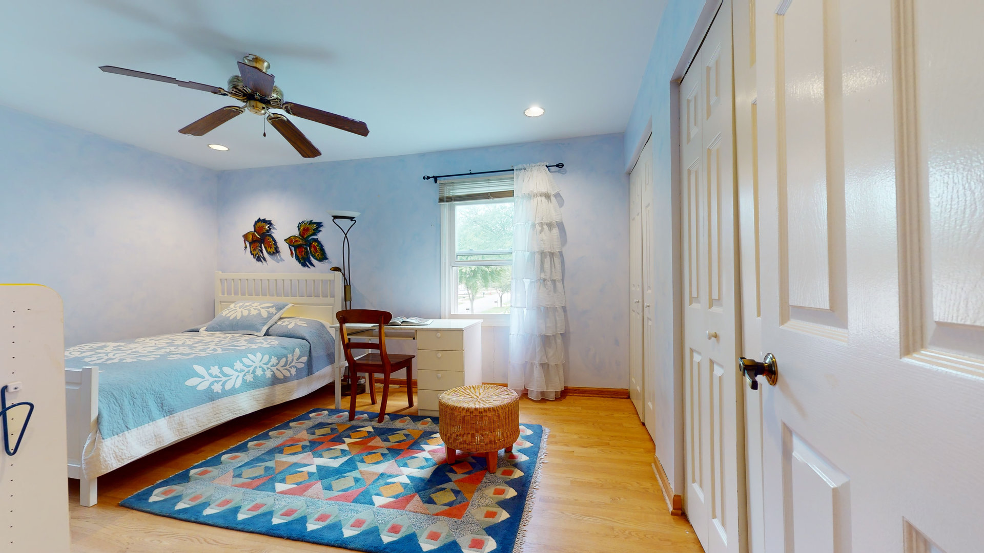 1245 Dayton Road Buffalo Grove, IL 60089 - Photo 9 of 16 a bed room with a bed and a window