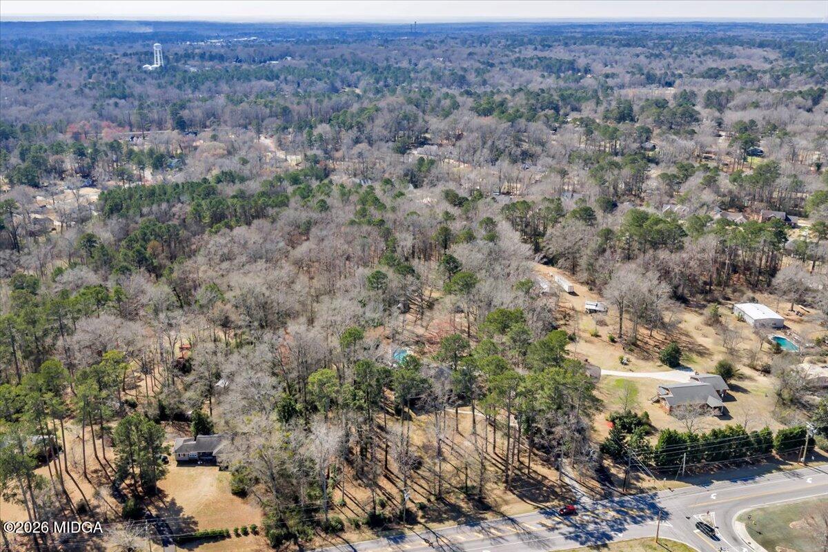 5256 Rivoli Drive Macon, GA 31210 - Photo 88 of 91 an aerial view of house with yard and mountain view in back