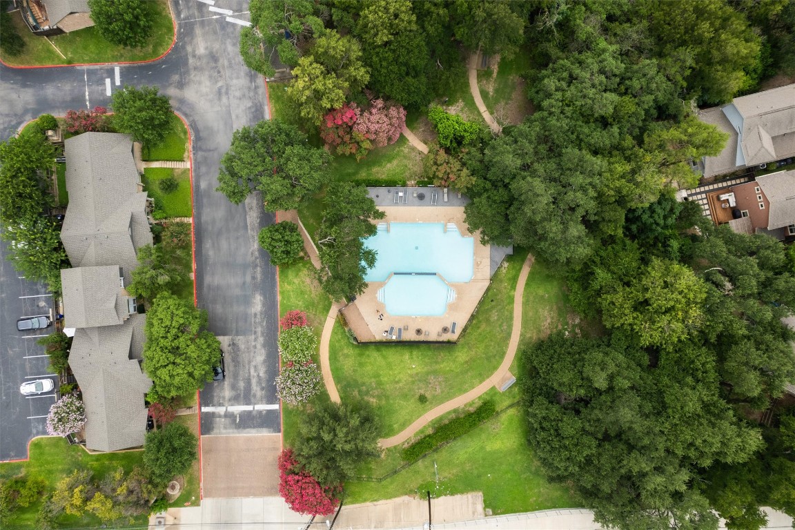 1015 East Yager Lane, Unit 129 Austin, TX 78753 - Photo 37 of 39 an aerial view of a house
