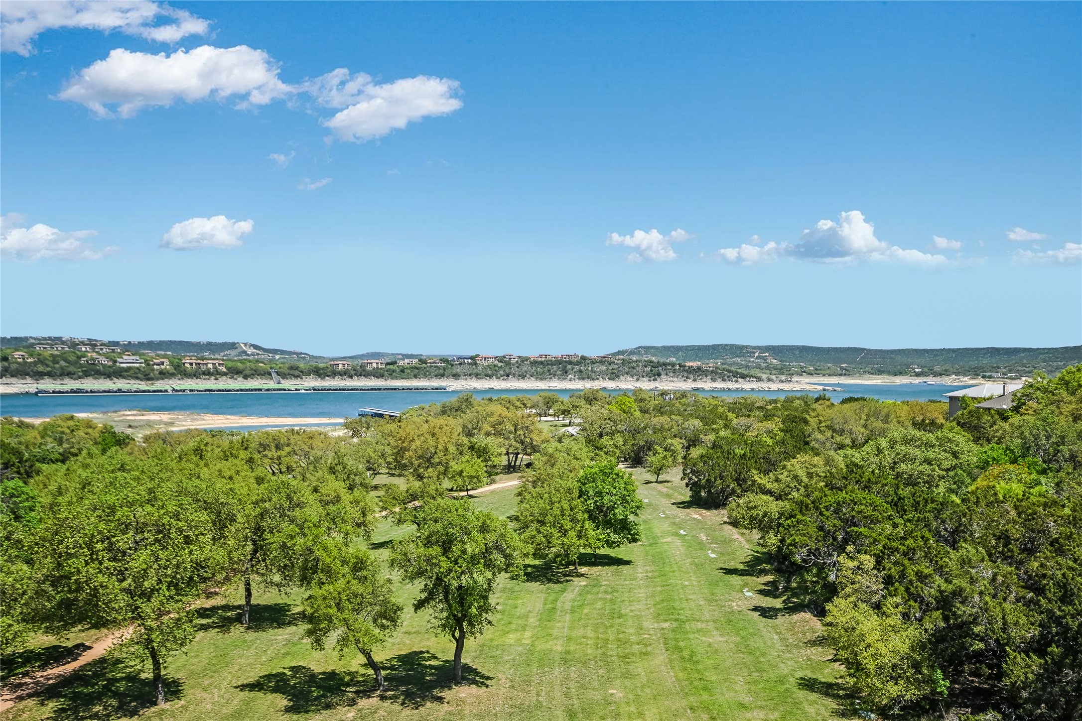 5921 Hiline Road, Unit 2403 Austin, TX 78734 - Photo 11 of 35 View overlooking the HOA park and onto Lake Travis.