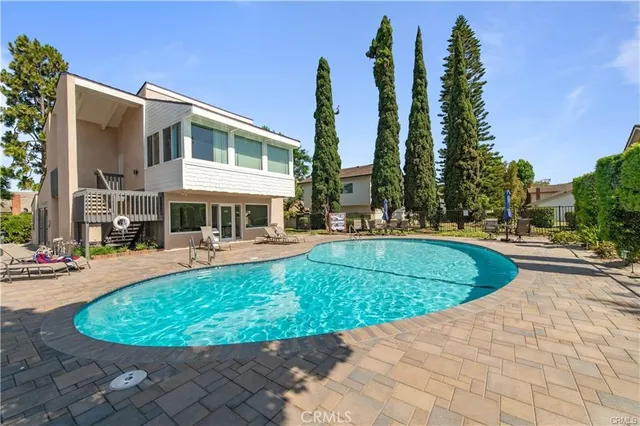 a view of a house with patio porch and sitting area
