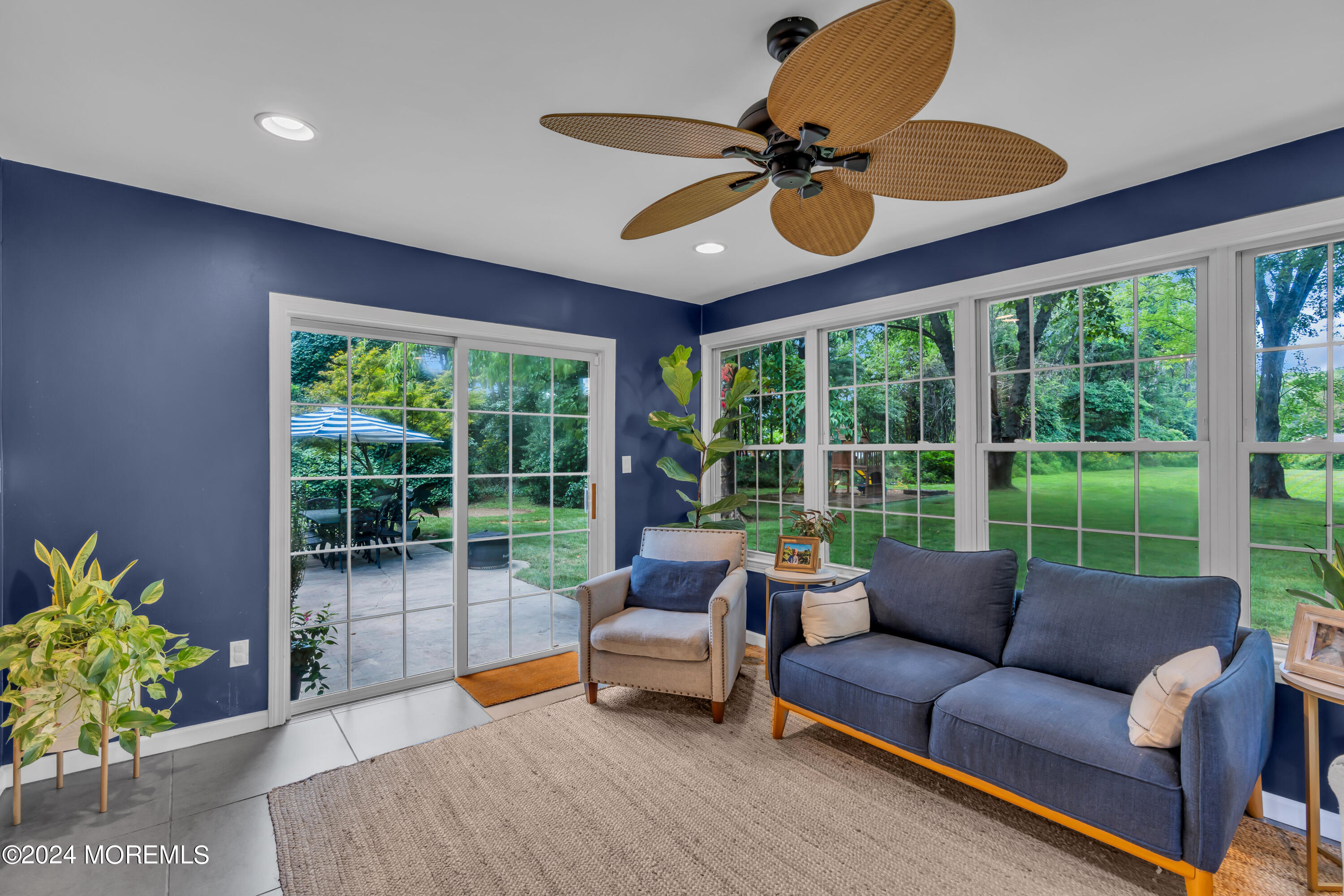 104 Five Points Road Colts Neck, NJ 07722 - Photo 22 of 46 a living room with furniture and a large window
