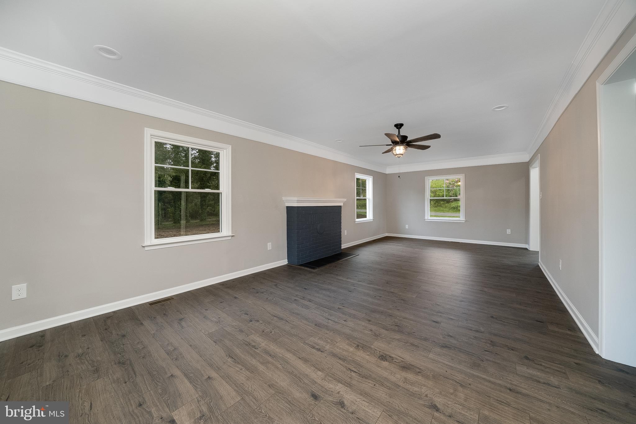 Spacious family room