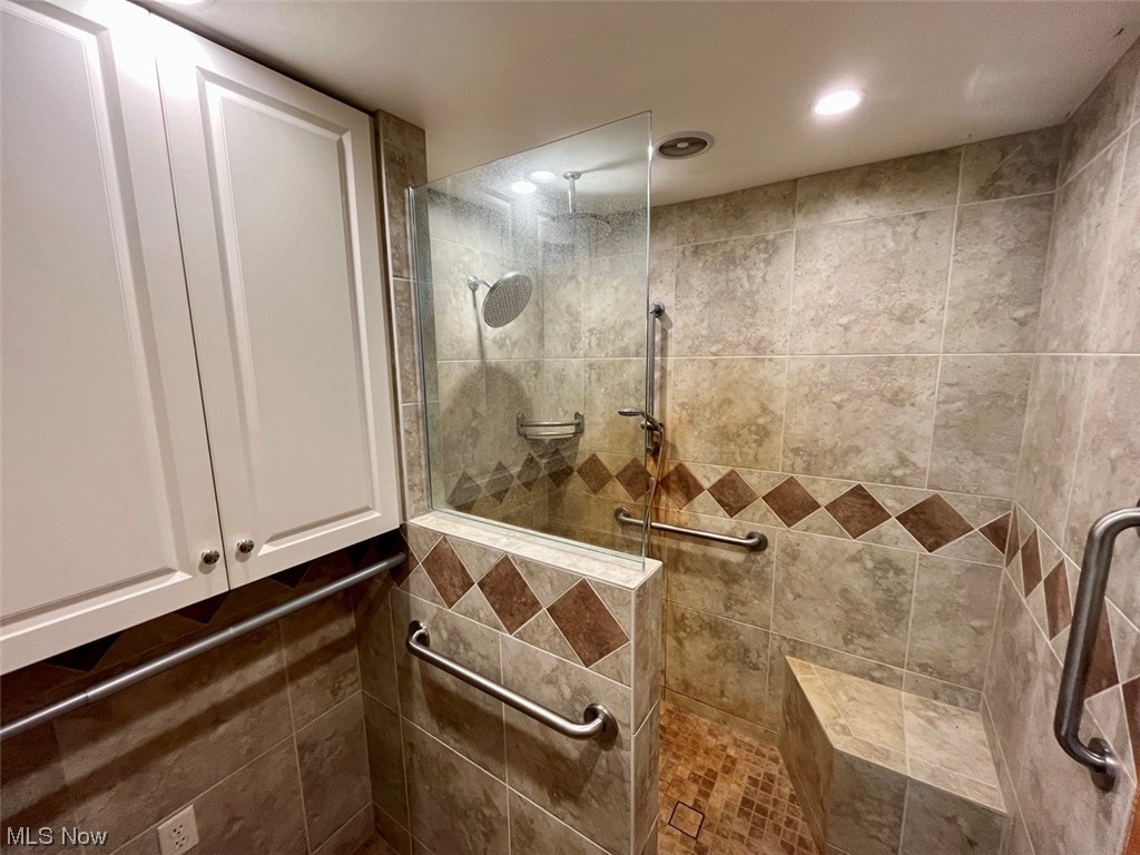 16485 Mock Road Berlin Center, OH 44401 - Photo 19 of 30 Bathroom featuring a shower with door